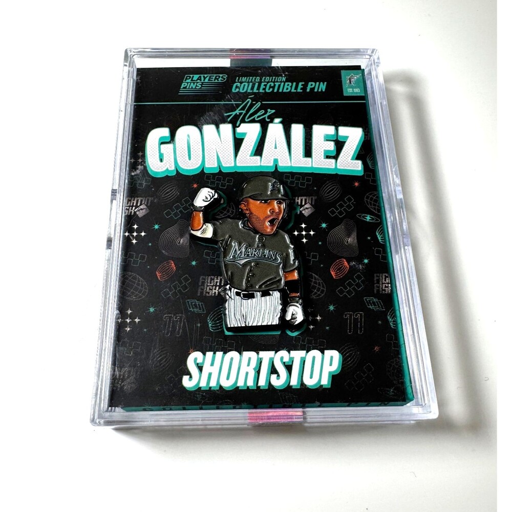 Florida Miami Marlins Alex Gonzalez Legends Limited Edition Collectible Pin RARE